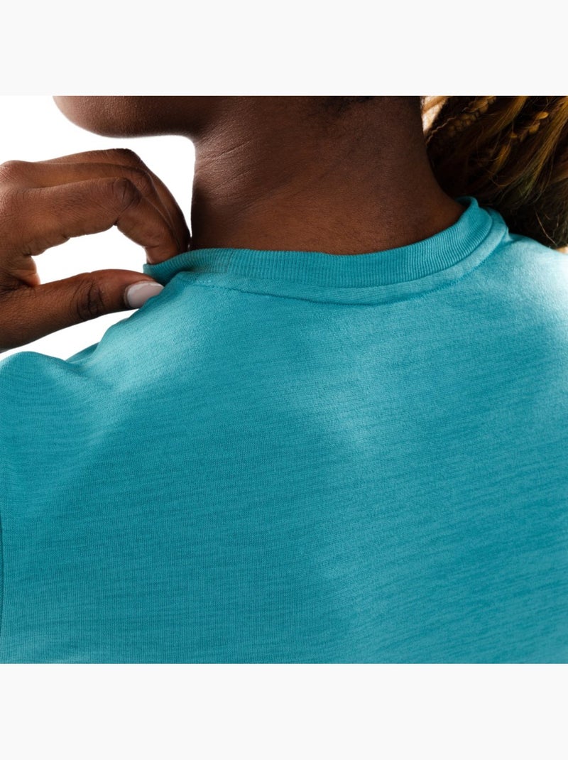 T-shirt de treino para mulher Azul - Kiabi