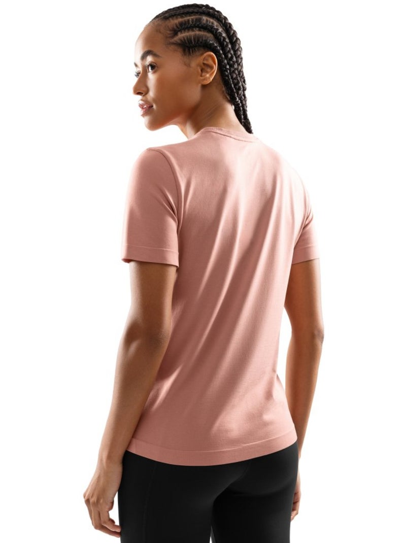 T-shirt de treino para mulher Coral - Kiabi