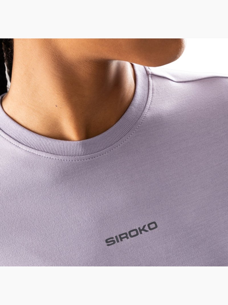 T-shirt de treino para mulher Roxo - Kiabi