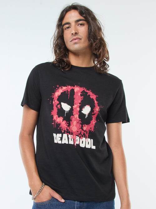 T-shirt 'Deadpool' 'Marvel' de manga curta - Kiabi