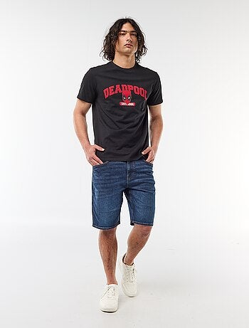 T-shirt 'Deadpool' 'Marvel' de manga curta