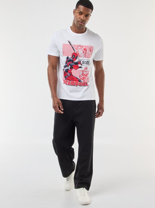 T-shirt 'Deadpool' 'Marvel' manga curta - Kiabi