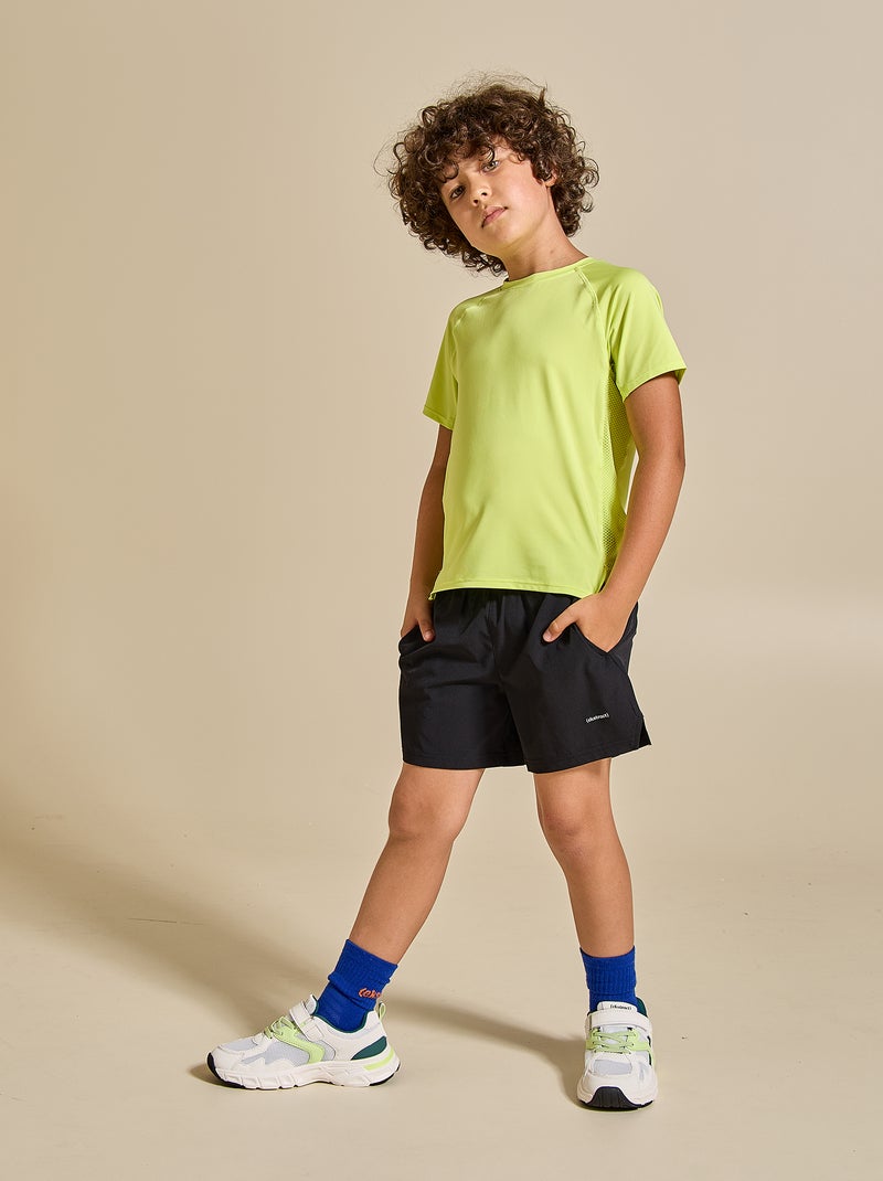 T-shirt desportiva - (ekstract) Amarelo - Kiabi