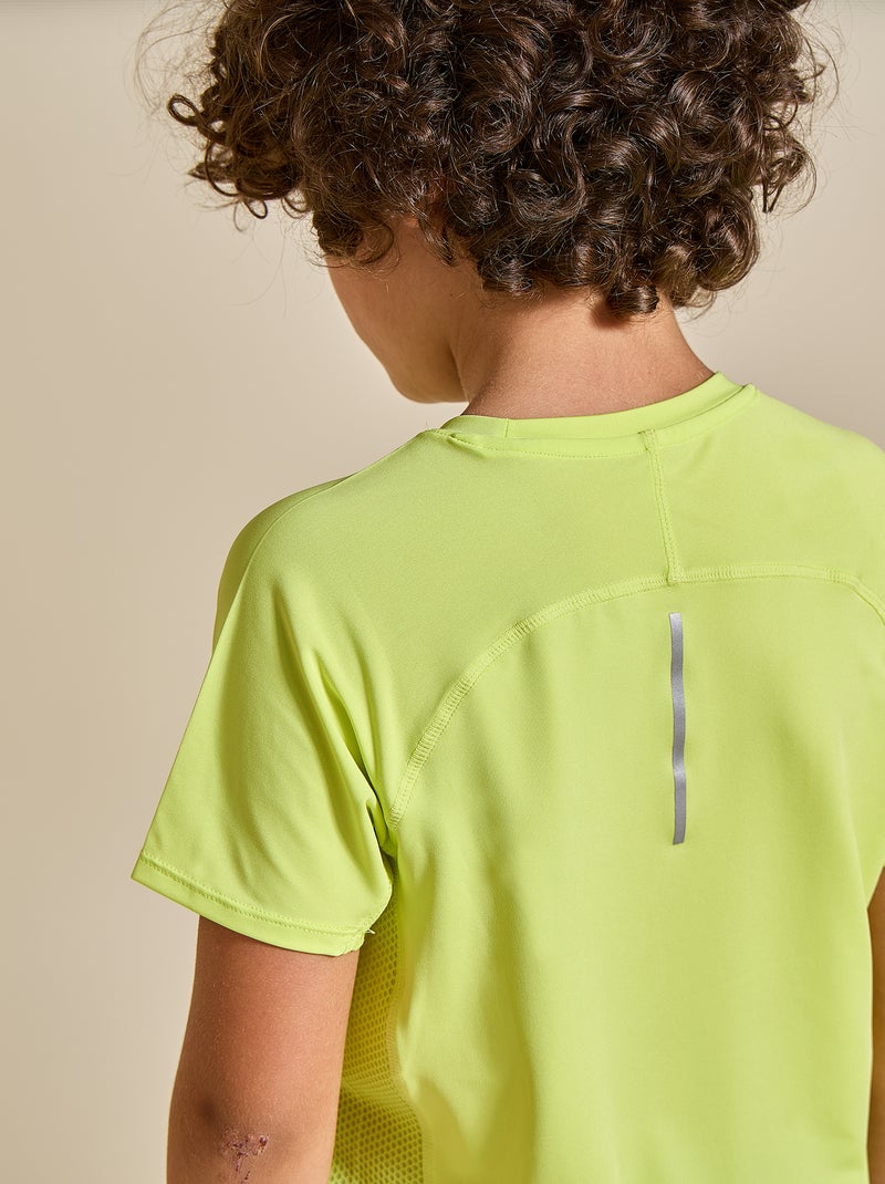 T-shirt desportiva - (ekstract) Amarelo - Kiabi