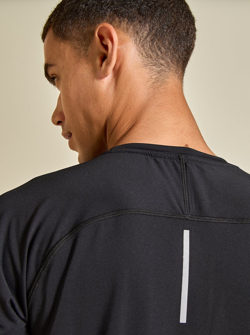 T-shirt desportiva - (ekstract) Preto - Kiabi