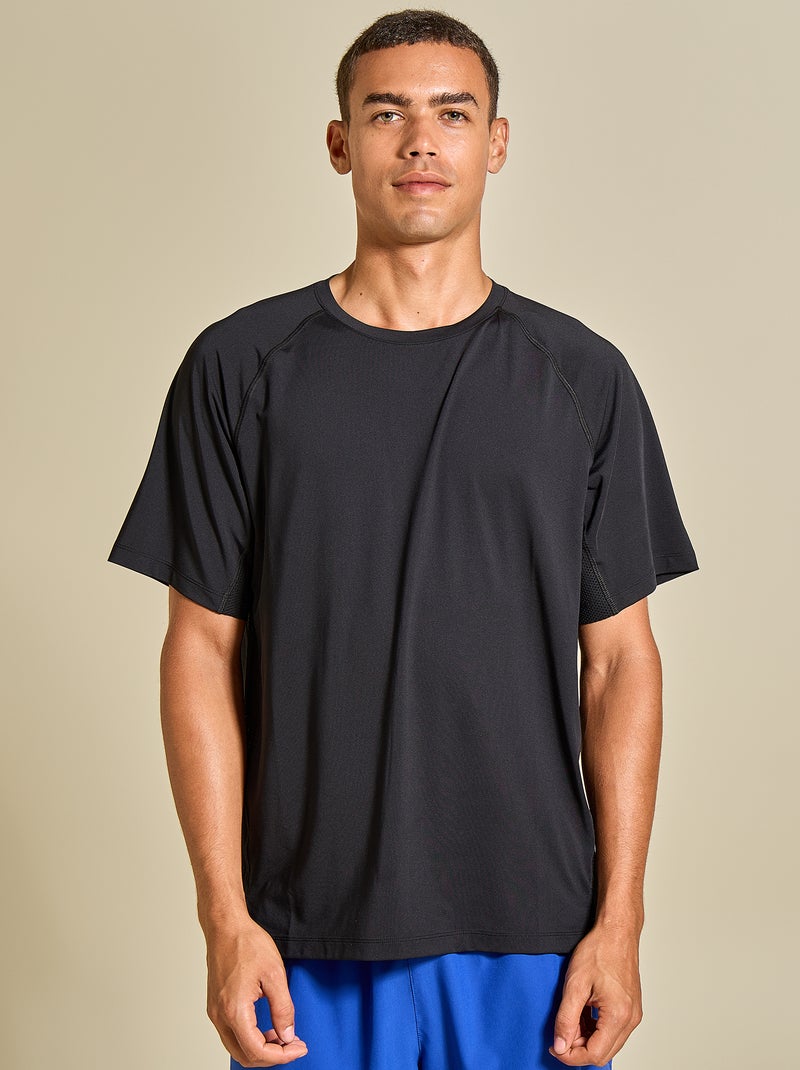 T-shirt desportiva - (ekstract) Preto - Kiabi