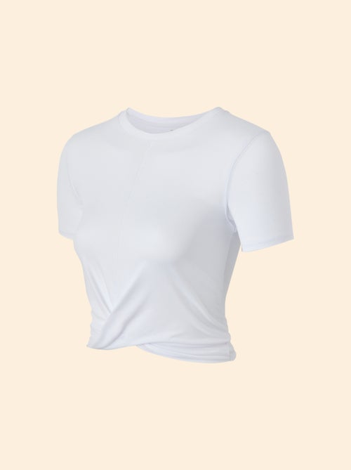T-shirt desportiva franzida - (ekstract) - Kiabi