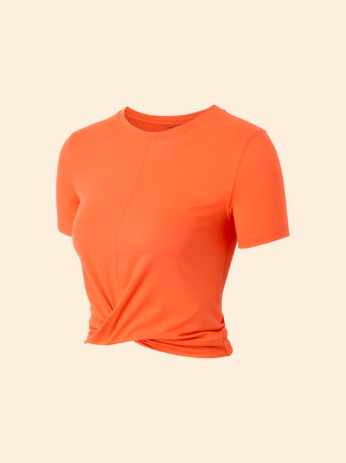 T-shirt desportiva franzida - (ekstract) - Kiabi
