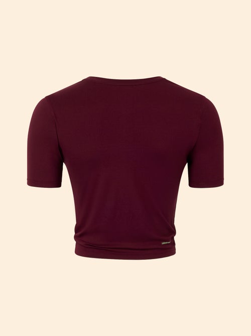 T-shirt desportiva franzida - (ekstract) - Kiabi