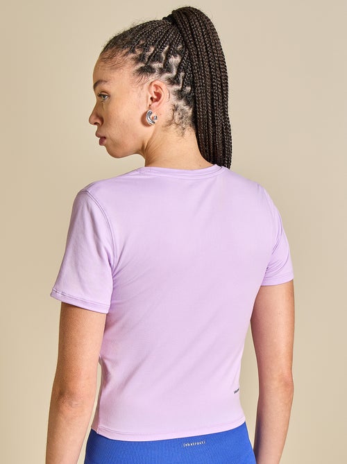 T-shirt desportiva franzida - (ekstract) - Kiabi T-shirt desportiva franzida - (ekstract) - Kiabi