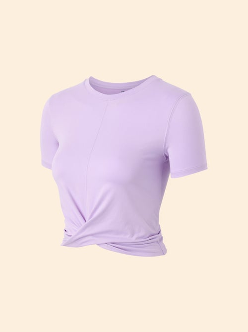 T-shirt desportiva franzida - (ekstract) - Kiabi