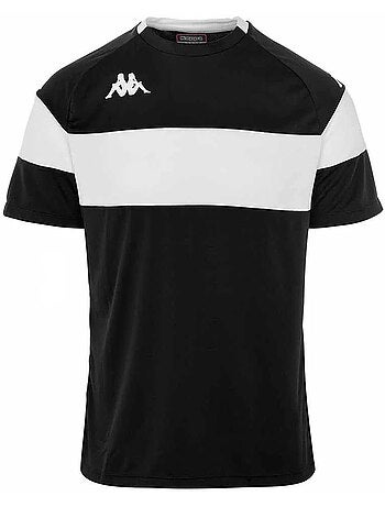 T-shirt desportiva kappa dareto para rapaz azul-marinho 33133wwjr
