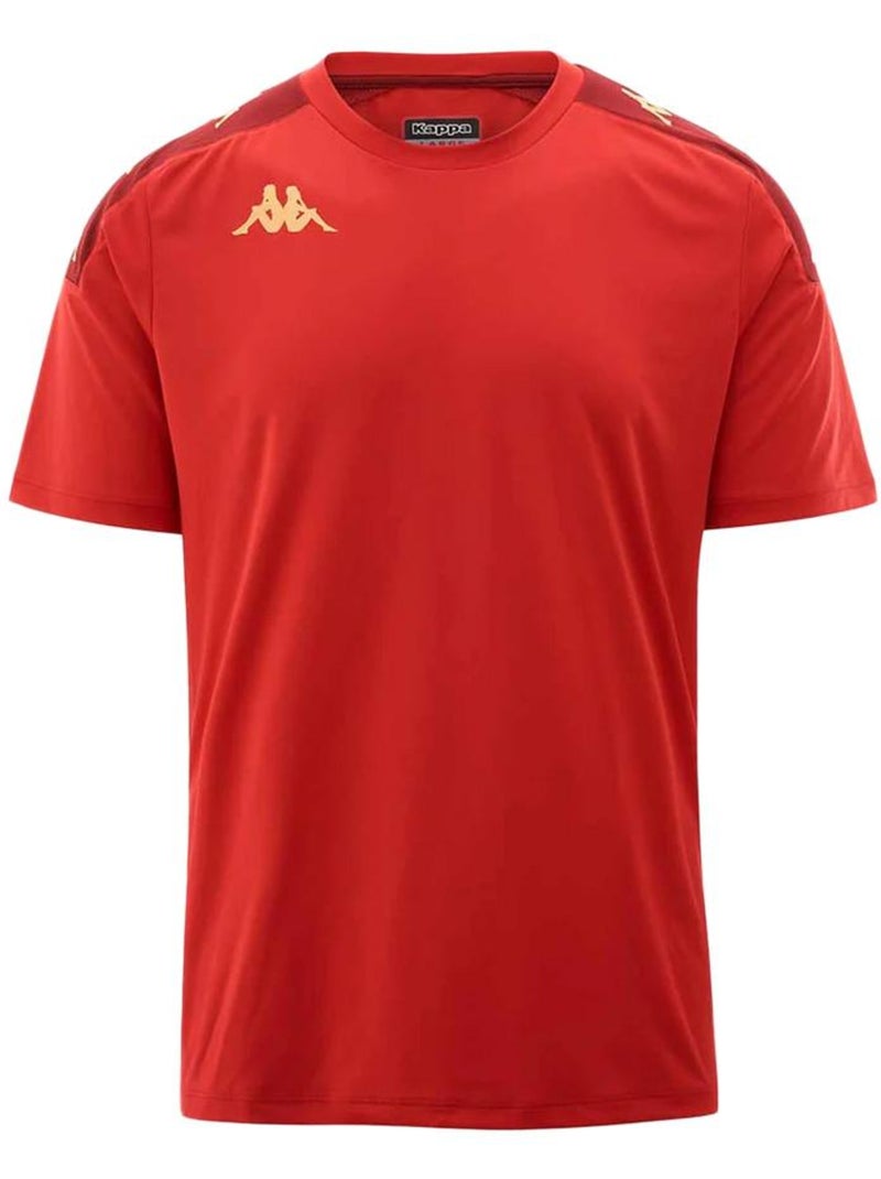 T-shirt desportiva vermelha júnior kappa gianto 351f4lw Vermelho - Kiabi