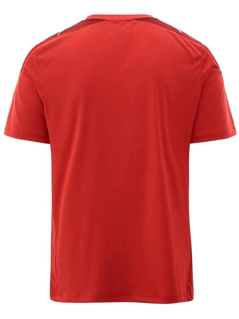 T-shirt desportiva vermelha júnior kappa gianto 351f4lw Vermelho - Kiabi
