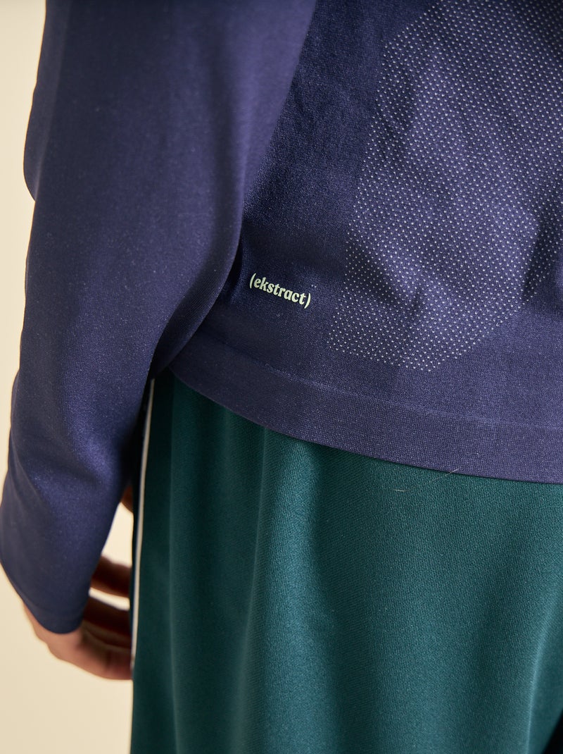 T-shirt desportivo - (ekstract) Azul - Kiabi
