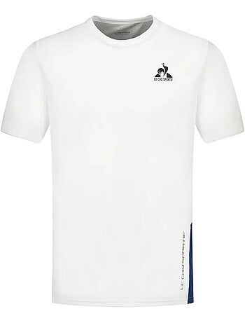 T-shirt Desportivo Branco para Homem Le Coq Sportif Ess Sport
