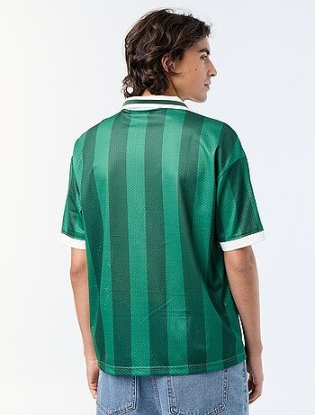 T-shirt desportivo com gola polo