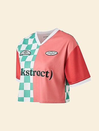 T-shirt desportivo cropped - (ekstract)