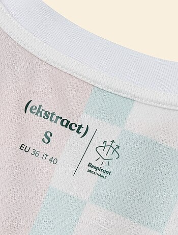 T-shirt desportivo cropped - (ekstract)