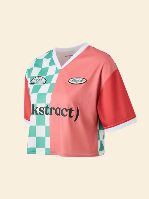 T-shirt desportivo cropped - (ekstract) - Kiabi
