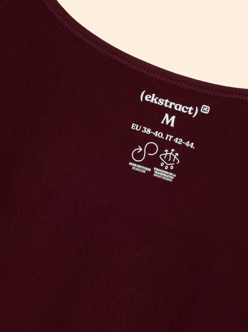 T-shirt desportivo de mangas compridas - (ekstract) - Kiabi T-shirt desportivo de mangas compridas - (ekstract) - Kiabi