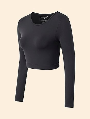 Ekstract - T-shirt desportivo de mangas compridas