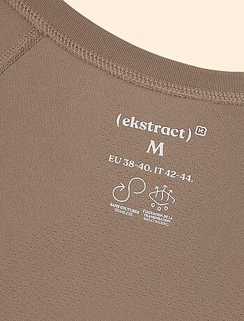 Ekstract - T-shirt desportivo efeito segunda pele