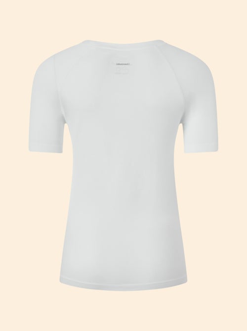 T-shirt desportivo efeito segunda pele - (ekstract) - Kiabi T-shirt desportivo efeito segunda pele - (ekstract) - Kiabi