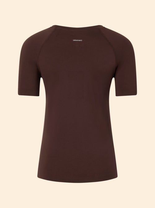 T-shirt desportivo efeito segunda pele - (ekstract) - Kiabi T-shirt desportivo efeito segunda pele - (ekstract) - Kiabi