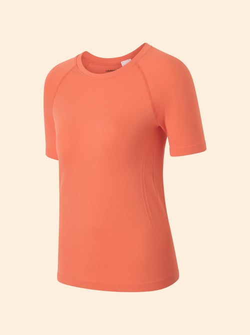 T-shirt desportivo efeito segunda pele - (ekstract) - Kiabi T-shirt desportivo efeito segunda pele - (ekstract) - Kiabi