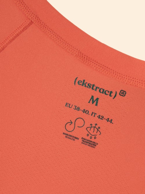 T-shirt desportivo efeito segunda pele - (ekstract) - Kiabi