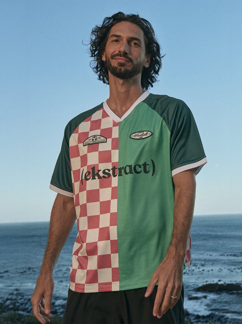 T-shirt desportivo fluido - (ekstract) Verde - Kiabi