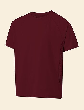 Ekstract - T-shirt desportivo fluido de mangas curtas