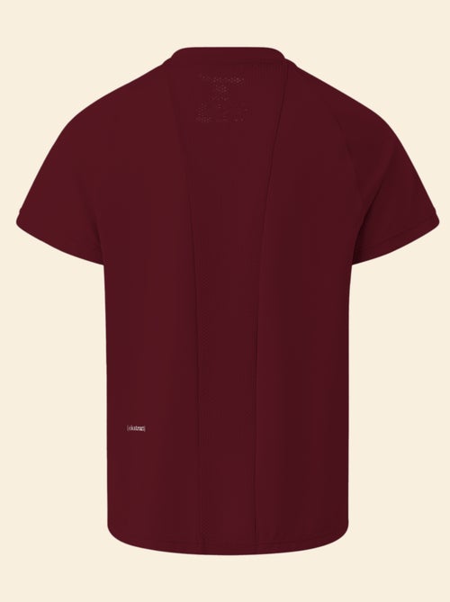 T-shirt desportivo fluido de mangas curtas (Ekstract) - Kiabi