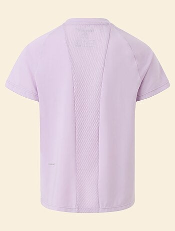 Ekstract - T-shirt desportivo fluido de mangas curtas