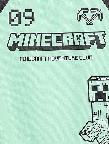 T-shirt desportivo fluido 'Minecraft'
