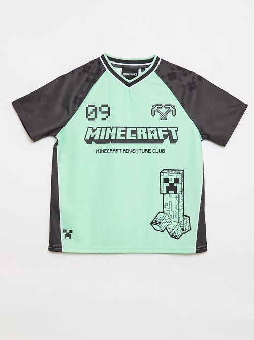 T-shirt desportivo fluido 'Minecraft' - Kiabi