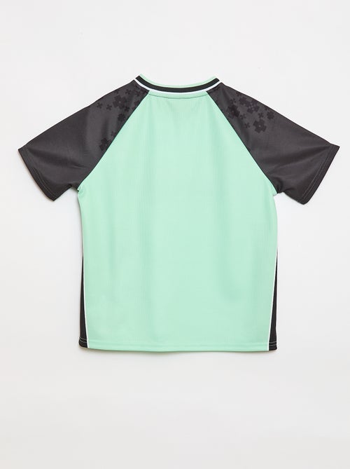 T-shirt desportivo fluido 'Minecraft' - Kiabi