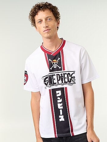 T-shirt desportivo 'One Piece' 'Luffy' de manga curta