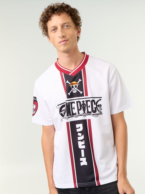 T-shirt desportivo 'One Piece' 'Luffy' de manga curta - Kiabi