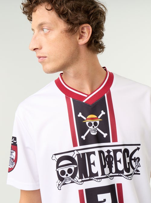 T-shirt desportivo 'One Piece' 'Luffy' de manga curta - Kiabi
