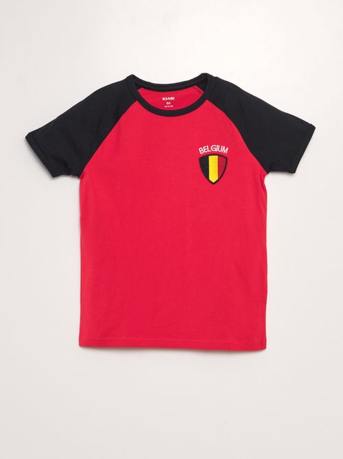 T-shirt desporto 'Bélgica' - Kiabi