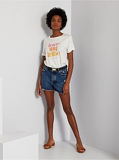 T-shirt dia da mãe - Kiabi