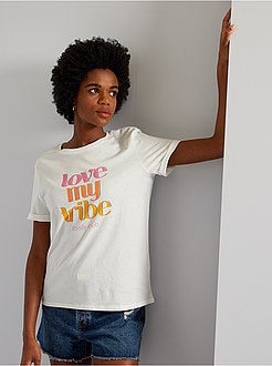 T-shirt dia da mãe - Kiabi