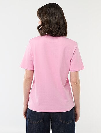 T-shirt 'Dia da Mãe' manga curta