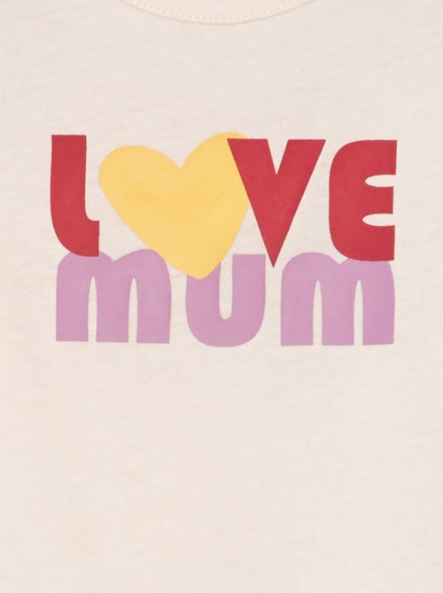 T-shirt dia da mãe - Kiabi