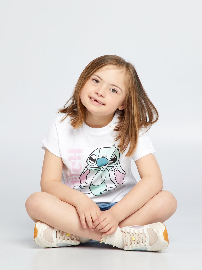T-shirt 'Disney'  - So Easy BRANCO - Kiabi