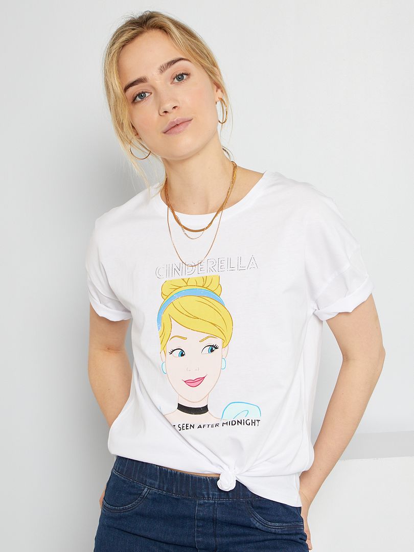 T shirt best sale disney femme kiabi