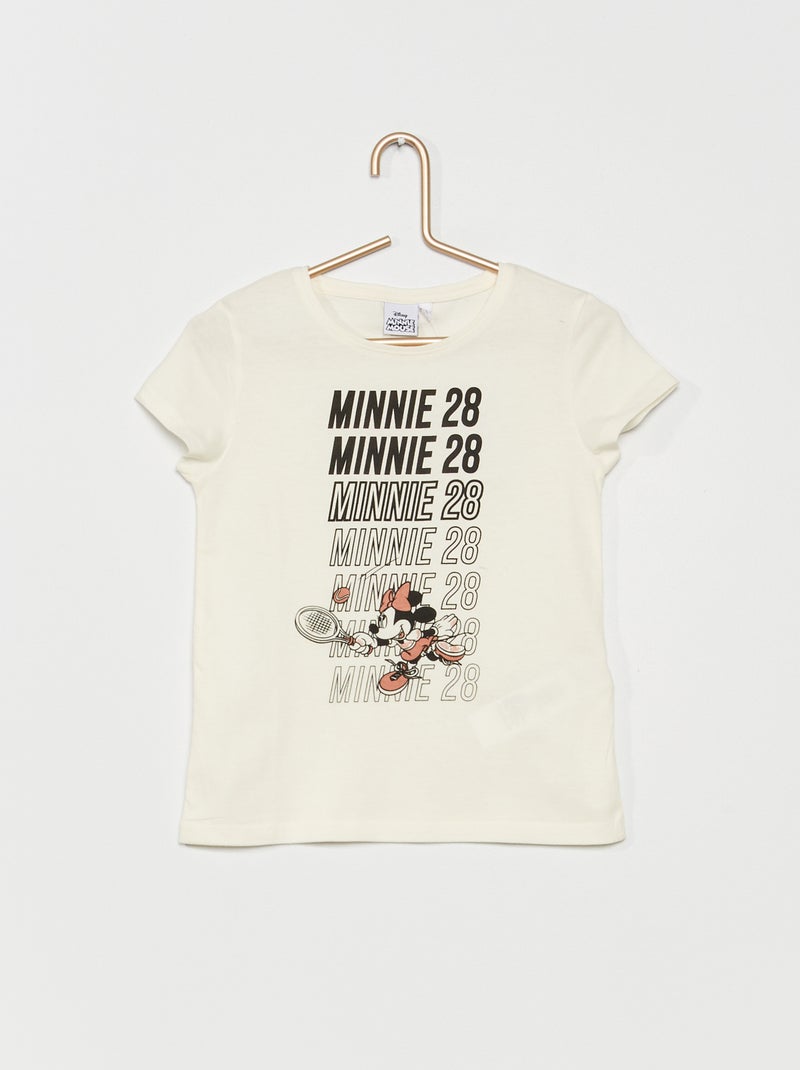 T-shirt 'Disney' com gola redonda BRANCO - Kiabi