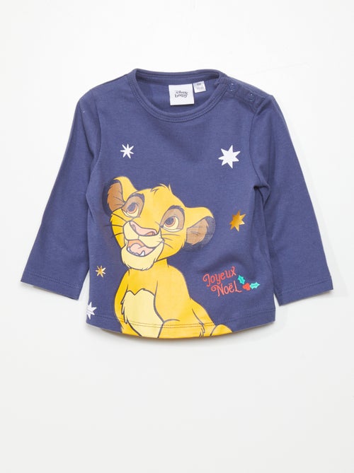 T-shirt 'Disney' de manga comprida - Kiabi